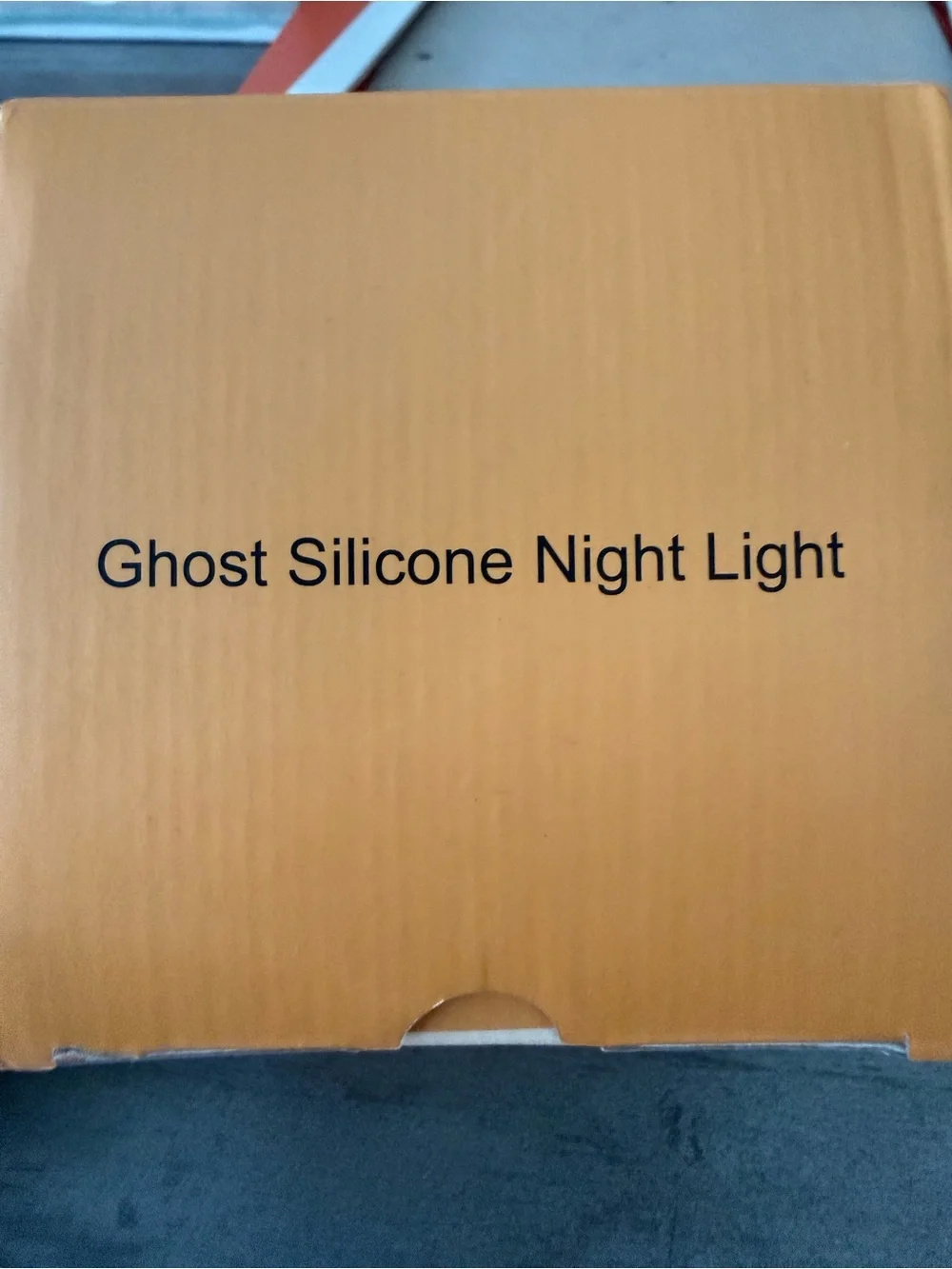 Yellow Ghost Figure Kids silicone night light  with Orange Boots